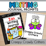 Bug Writing Journal Prompts for Preschool and Kindergarten