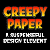 Creepy Paper Font