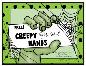 Preview of Creepy Sight Word Hands