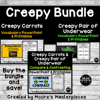Preview of Creepy Stories by Aaron Reynolds BUNDLE
