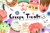 Creepy Treasts, Halloween, Dessert,  holiday, sweet, orang