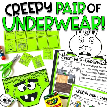 Preview of Creepy Pair of Underwear Read Aloud - Halloween - Reading Comprehension