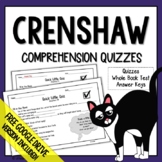 Crenshaw (Crenshaw Questions) Crenshaw Novel Study