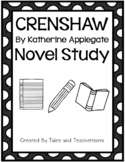 Crenshaw by Katherine Applegate novel study (Focus on Writ