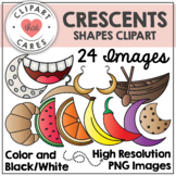 Crescents Shapes Clipart by Clipart That Cares