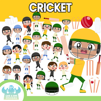 Preview of Cricket Clipart (Lime and Kiwi Designs)