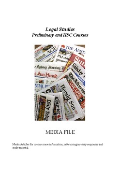 Preview of Crime Media File - Australian Legal Studies syllabus