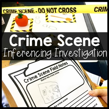 Preview of Crime Scene Investigation: An Inferencing Writing Prompt for grades 3, 4 and 5