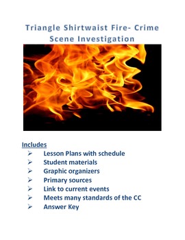 Preview of Crime Scene Investigation (Industrial Revolution) Triangle Shirtwaist Fire