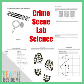 Preview of Crime Scene Lab- Forensic Science