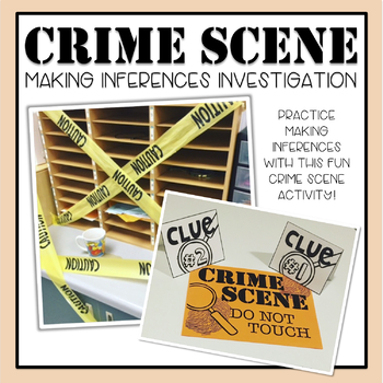 Preview of Crime Scene Making Inferences Investigation