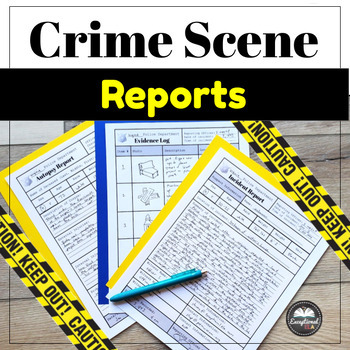 Preview of Crime Scene Investigation Police Reports - Worksheet Activities for Any Text