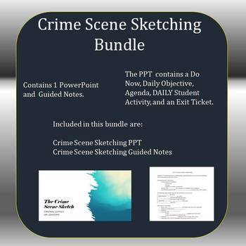 Preview of Crime Scene Sketching Bundle