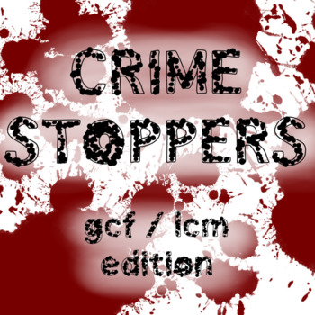 Preview of DIGITAL OPTION: Crime Stoppers: GCF / LCM Project Activity