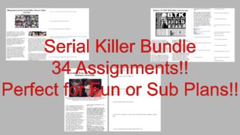 Preview of Crime and Forensics: Serial Killer Bundle