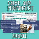 Crime vocabulary bundle - presentation and resource pack