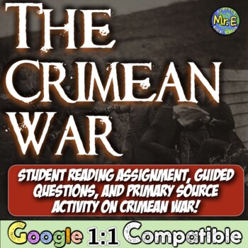 Preview of Crimean War | Causes and Outcomes of Crimean War + Florence Nightingale Source!