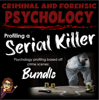 Preview of Criminal & Forensic Psychology Serial Killer Profiling Activity Bundle