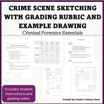 Basic Crime Scene Sketch Kit, Crime Scene Sketching, Forensic Supplies