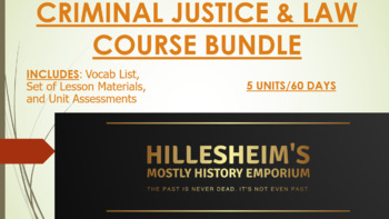 Preview of Criminal Justice & Law Course Bundle