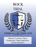 Criminal Mock Trial Attorney Scripts