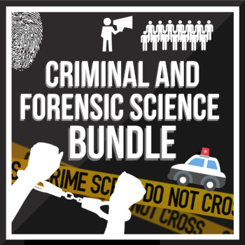 Preview of Criminal and Forensic Psychology/Science BUNDLE