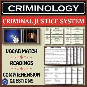 Preview of Criminology Series: Criminal Justice System