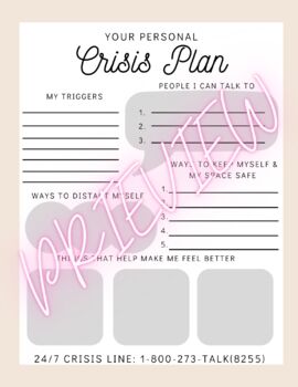 Preview of Crisis Plan