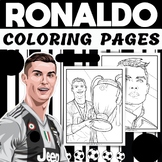 Cristiano Ronaldo Coloring Pages (PDF Printables)