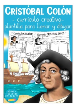 Preview of Cristóbal Colón currículo creativo - personas famosas Español / Spanish history