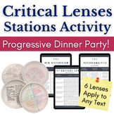 Critical Lenses Reading Stations Activity for Fiction Texts