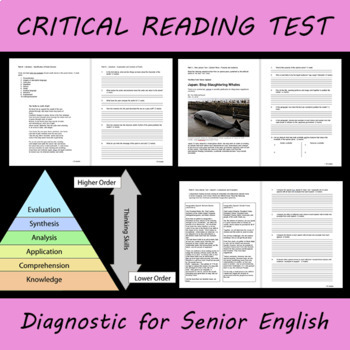 Preview of Critical Reading Test