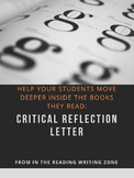 Reading Letter: Writing about Fiction or Non-Fiction Book 
