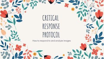 Preview of Critical Response Protocol Google Slides 