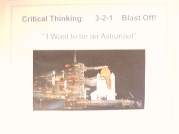 Preview of Critical Thinking: Blast Off!  Dictation/Spelling, Writing Prompts, Science