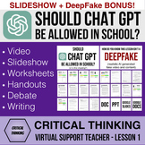 ChatGPT Critical Thinking Debate Slideshow: Should ChatGPT
