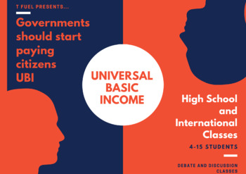 Preview of Great Debate: Universal Basic Income (UBI) - Teen Groups & Public Speaking