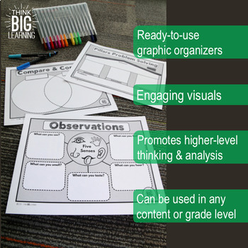 critical thinking graphic organizers