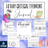 Critical Thinking Journal- 30 Days