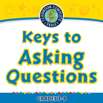Preview of Critical Thinking: Keys to Asking Questions - NOTEBOOK Gr. 3-8
