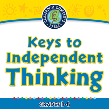 Preview of Critical Thinking: Keys to Independent Thinking - NOTEBOOK Gr. 3-8