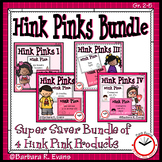 HINK PINK PUZZLES BUNDLE Word Riddles Task Cards Vocabular