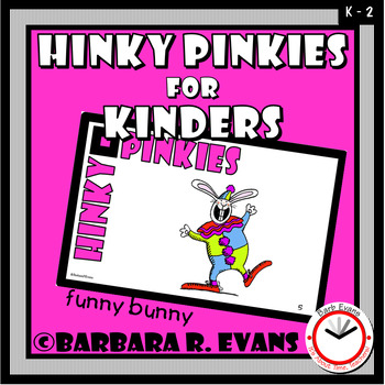 Preview of HINKY PINKY PUZZLES for KINDERS Problem Solving Task Cards for Pre-readers