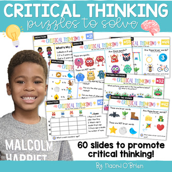 Preview of Critical Thinking Puzzles (60)