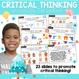 Critical Thinking Puzzles: Winter Edition