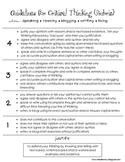 Critical Thinking Rubric - Aligned to Common Core