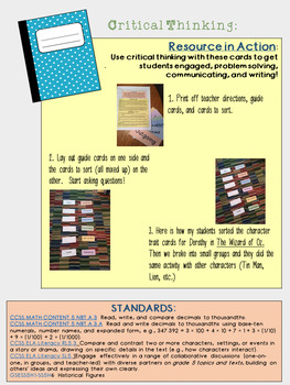 Preview of Critical Thinking: Sort and Order