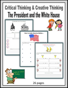 Preview of Critical Thinking - The President and the White House