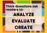Critical Thinking "Thick Question" Posters