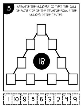 critical thinking triangle brain puzzles by 6th grade marks the spot